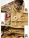Match Men's Twill Comfort Cargo Short Without Belt #S3612 (Label Size 4XL/40 (US 38), Khaki)