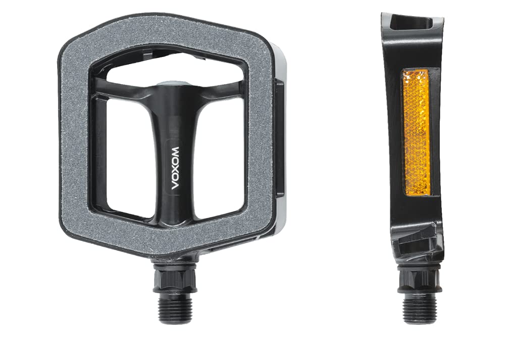 Voxom Trekking PE13 Sandpaper Coating, Boron Axle, 718000044 Pedals, Black, Standard