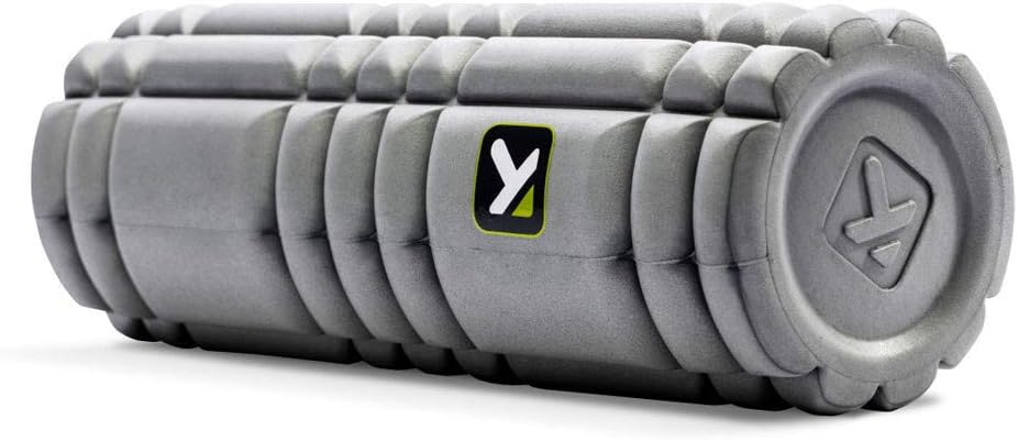 TRIGGERPOINT Grid, Solid Core EVA Foam Roller, Deep Tissue Muscle Massage Portable and Versatile Foam Roller, Grey, 12 Inch/30 cm - Image 3