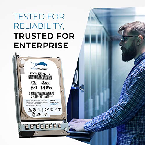 1.2TB 10K SAS 2.5" HDD for Dell PowerEdge Servers | Enterprise Hard Drive in G14 Tray | Compatible with R Series T Series 400-ATJL F5HFM R6415 R740XD
