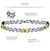 Jstyle 12 Pcs Choker Necklaces for Women Girls Tattoo Henna Choker Vintage Elastic Adjustable