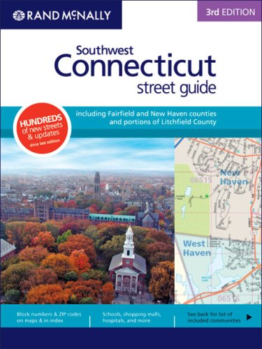 Rand McNally 3rd Edition Southwest Connecticut street guide