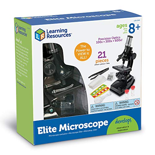 Learning Resources Elite Microscope, Microscope for Kids, Science Toys