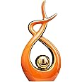 Norrclp Home Decor Modern Abstract Art Ceramic Statue Table Decorations for Dining Room Living Room Office Centerpiece
