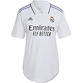 adidas Real Madrid Women's Home Jersey 22/23 (as1, Alpha, x_l, Regular, Regular, X Large) White