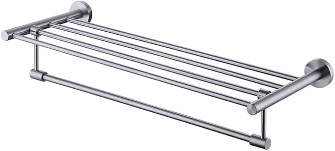 KES Toalleros de Barra con Las Barras de Toalla Plegable Pared Montaje