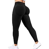 Butt Lifting Gym Workout Leggings for Women Tummy Control High Waisted Scrunch Butt Seamless Impact Sports Yoga Pants