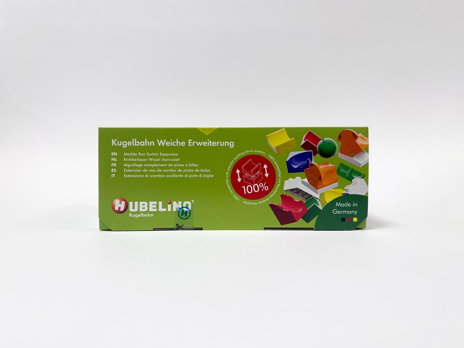 Hubelino Switch Action Set - The Original - 43 Piece Marble Run Set - Made in Germany