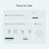TP-Link TL-SG108PE Easy Smart Switch 8 Port Gigabit 4 PoE+ 55W PoE Managed view 6