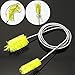 UEETEK Stainless Flexible Cleaning Brush Double Ended Canister Filter Tube Hose Pipe Clean for Fish Tank Aquarium (Yellow)