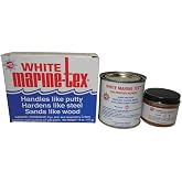 Marine Tex RM306K 1 Lb. White Marine Tex Kit Made by RM305K