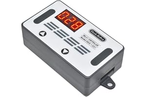 DC 5V-30V Dual MOSFET for Relay Module with LED Digital Display, High-Level Trigger Delay Timer for Industrial Automation, Cy