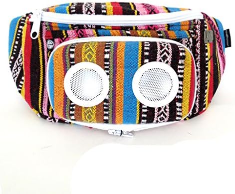 JammyPack Bag with Speakers Beach Tote, Black, One Size