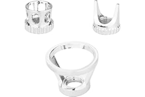 HUBEST 3pcs Universally Applicable Airbrush Needle Cap Replacement Part for Different Spraying Effects