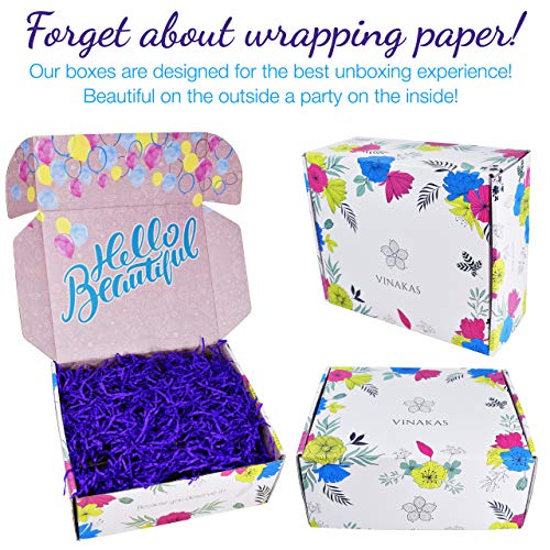 Birthday Gift Baskets for Women - Includes Journal for Women, Ring Holders for Jewelry, Bubble Bath for Women, Warm Socks, and Womens Scarves for Wife, Friend, Aunt, Sister, Daughter - Thumbnail 5