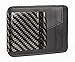Black D15 Genuine Carbon Fiber Clip and Real Leather Wallet