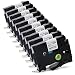 Fimax Compatible Label Tape Replacement for Brother TZe-231 TZe231 P-touch PTD210 PTH110 PTD600 PT-400 Cube Label Makers (12mm 0.47 Black on White,10PK) primary
