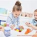 JJ CARE Colored Sand, 11 lbs. [10 Bottles] Craft Sand Art Kit for Kids 3 Years Above, Non-Toxic Color Sand Art Bulk, UV Stable Colorful Sand for Crafts, Wedding & Decorations, Kids Art Sand