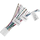 20-pin Headunit/Radio Wiring Harness with Steering Wheel Switch Wires Compatible with 2007-2019 Nissan | Upgraded Version of 