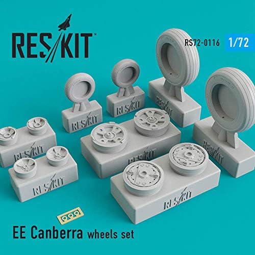 RESKIT BAC/EE Canberra Aircraf Wheels Set RS72-0116 1:72 Scale Model Kit