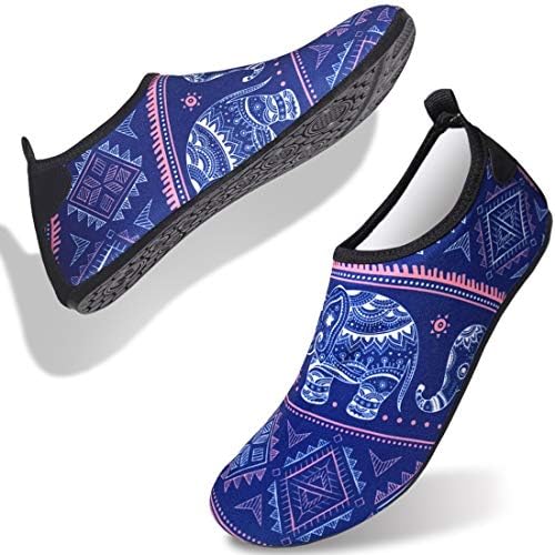 Water Shoes,Beach Surf Diving Swim Running Snorkeling Barefoot Skin Shoes, Home Slipper Yoga Socks for Men & Women,Neoprene Rubber Sole Aqua Socks