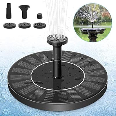 Amazon Com Hoxha Solar Fountain Pump Nozzles Solar Powered