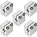 Wangdd22 5PCS V6 Volcano Aluminium Heater Block for E3D Volvano Print Head Hot End Heating Block for 3D Printer Parts
