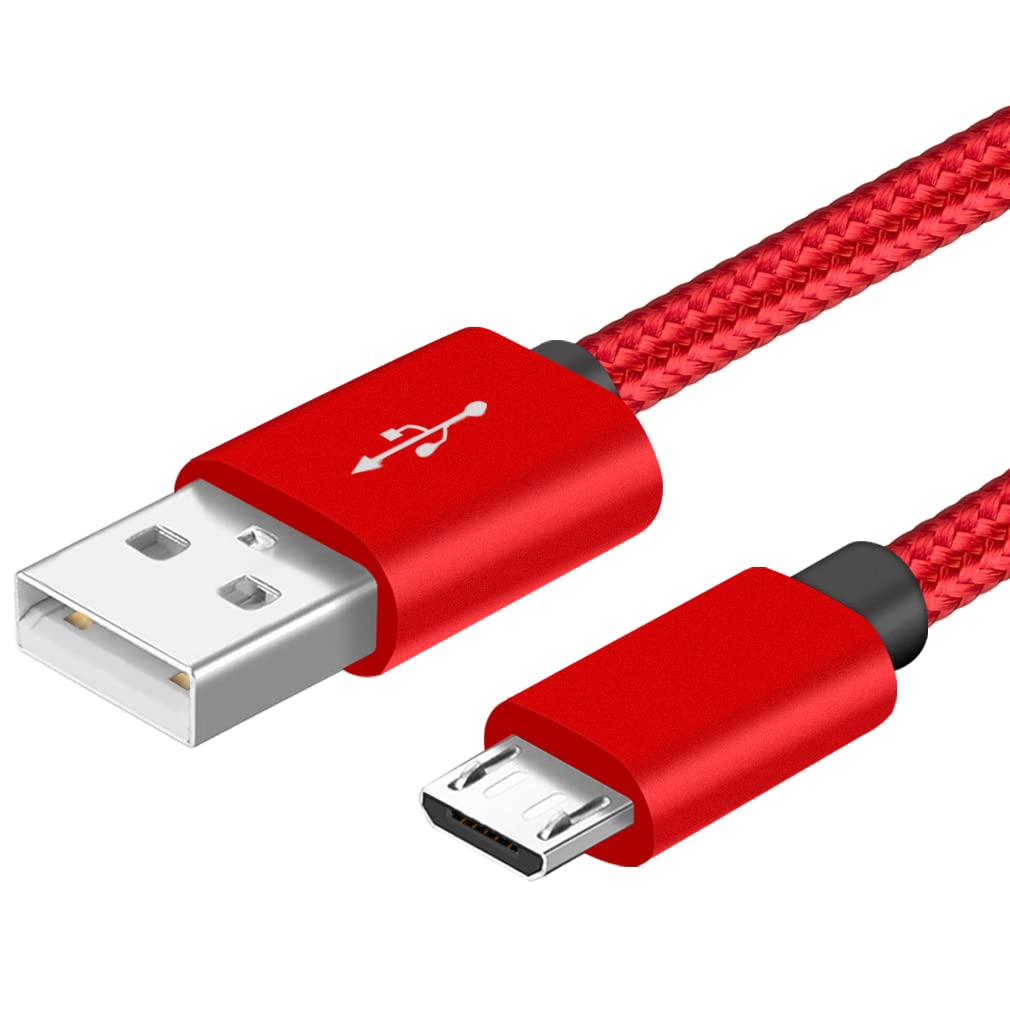 SCOVEE 6Ft PS4 Controller Charger Cable for Xbox One Controller Cord,for PlayStation 4 Charger Cord,PS4 Charging Cable Dualshock 4,PS 4 Vita Slim Pro Charge Play Micro USB Data Wire