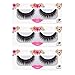 LashXO_Misty -3 Pk_ Premium Quality False Eyelashes Thick Full lashes Compare to brand Make Up eyelashes