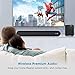 BYL 2.1 Channel 140 Watt Sound Bar with Wireless Subwoofer Home Theater System (Renewed)thumb 4