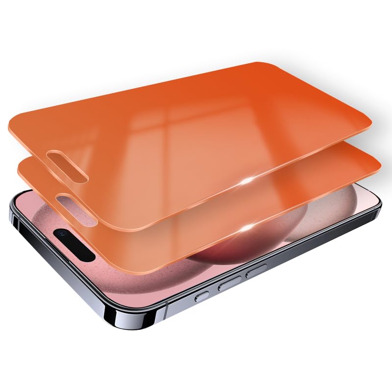Photo 1 of Juvraixo 2 Pack Privacy Screen Protector for iPhone 15 Pro Max Gradient Soft Film for iPhone 15 ProMax Anti-Spy, Anti-Blue Light, Eye Protection, Anti-Fingerprint 6.7 inch [Case Friendly]