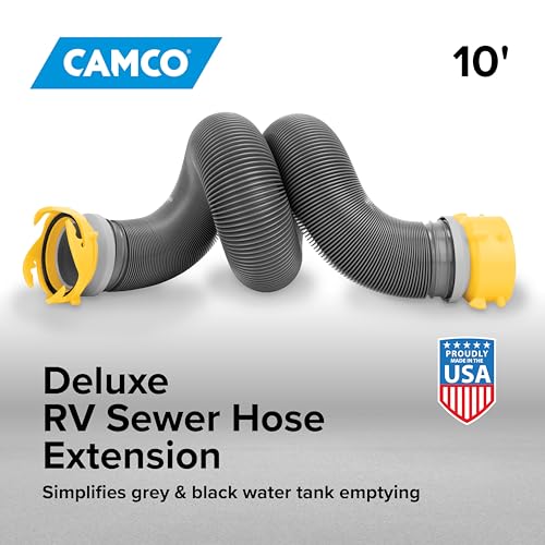 Camco Deluxe 10-Foot RV Sewer Hose Extension - Made in the USA photo 10