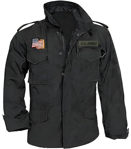 CLASSIC LEATHER M65 Field Jacket | Military John Rambo Jacket
