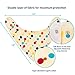 Baby Bandana Drool Bibs - 7 Pack Super Soft & Absorbent Set for Teething and Drooling - Hypoallergenic,100% Organic Cotton, Unisex Bundle - Newborn Shower Gift for Boys & Girls