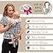 Baby Wrap Carrier - Ring Sling for Newborn and Infant - Nursing Cover & Blanket - Free Rings and Pouch - Moby Holder - Breathable & Stretchy Cotton - Stripes - Perfect Baby Shower Gift
