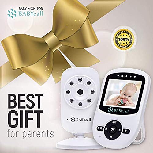 Video Baby Monitor with Camera - Upgrade 2019 Model of Monitoring System with Night Vision, Two Way Audio, Temperature detectors - Long Range Wireless Monitoring by BABYcall