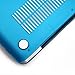 GMYLE Rubberized-see-through Hard Case Skin Cover for Aluminum Unibody 13-Inch Macbook Pro - Aqua Blue