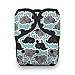 Thirsties Reusable Cloth Diaper, One Size Pocket Diaper, Snap Closure, Counting Sheep