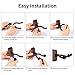 3 Pack Guitar Wall Mount, Neboic Hard Wood Guitar Wall Hanger, Black Walnut Guitar Hook, Guitar Accessories for Acoustic Electric Bass Ukulele Guitar Holder, Stand