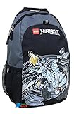 LEGO Heritage Basic Backpack Ninjago Titan Dragon Fighter, Gray, One Size