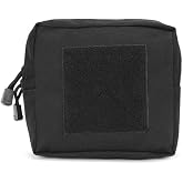 Molle Belt Pouch, Utility Waist Bag Molle Tool Bag with 2-Way Zipper for Outdoor Camping Traveling Hiking