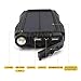 KOJOTON Solar Charger, 22500Mah Solar Phone Charger Waterproof Portable External Battery Pack Dual USB Solar Power Bank with 2 Flashlights for iPhone and Other Smart Devices