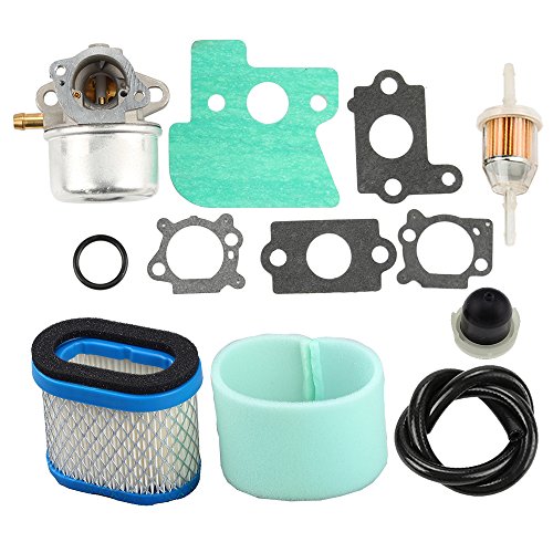Harbot AM134697 Carburetor with Air Fuel Filter Line for John Deere JS63 JS63C JS63E JA60 JA62 JA65 JS40 JS45 JS60 JS61 SP6211 SP6213 21-inch Walk Behind Mower
