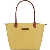 Waterproof Nylon Tote bag for Women Lightweight Designer Handbag with Zipper Stylish and Durable Purse