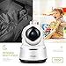 FREDI Wireless Baby Monitor Security IP Home 720p WiFi Camera with Two-Way Function,Infrared Night Vision,Pan Tilt,P2P WPS Ir-Cut Nanny IP Camera Motion Detection Support 128GB sd Card(not Include)
