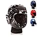whistlekick Martial Arts Sparring Helmet (Stealth Black, Medium) with Industry Leading Warranty-Taekwondo Martial Arts Sparring Equipment Gear Set