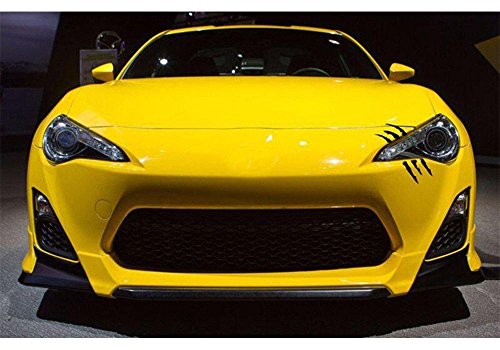 Red Monster Claws Scratch Headlight Decal Die-Cut Vinyl Sticker for Halloween[Blood Red] - Thumbnail 5