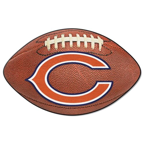 FANMATS 5712 Chicago Bears Football Rug - 20.5in. x 32.5in. | Sports Fan Home D…