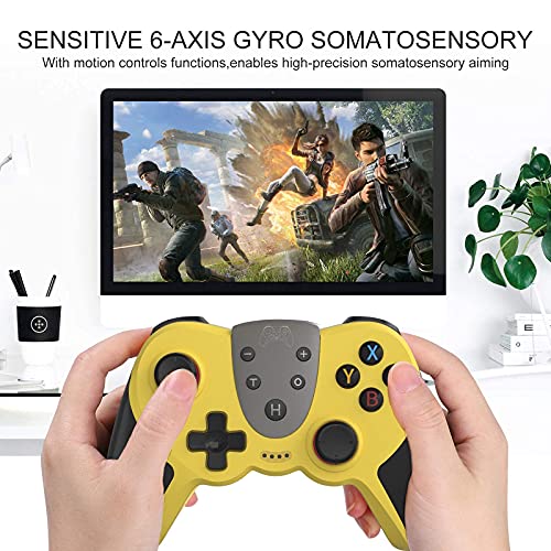 KINGEAR Controller for Switch, Easter Day Gifts for Men and Women, Graduation Gifts for Party Games, Controller Remote Gamepad for Switch, Have Fun with Switch Animal Crossing, Mario Game Controllers