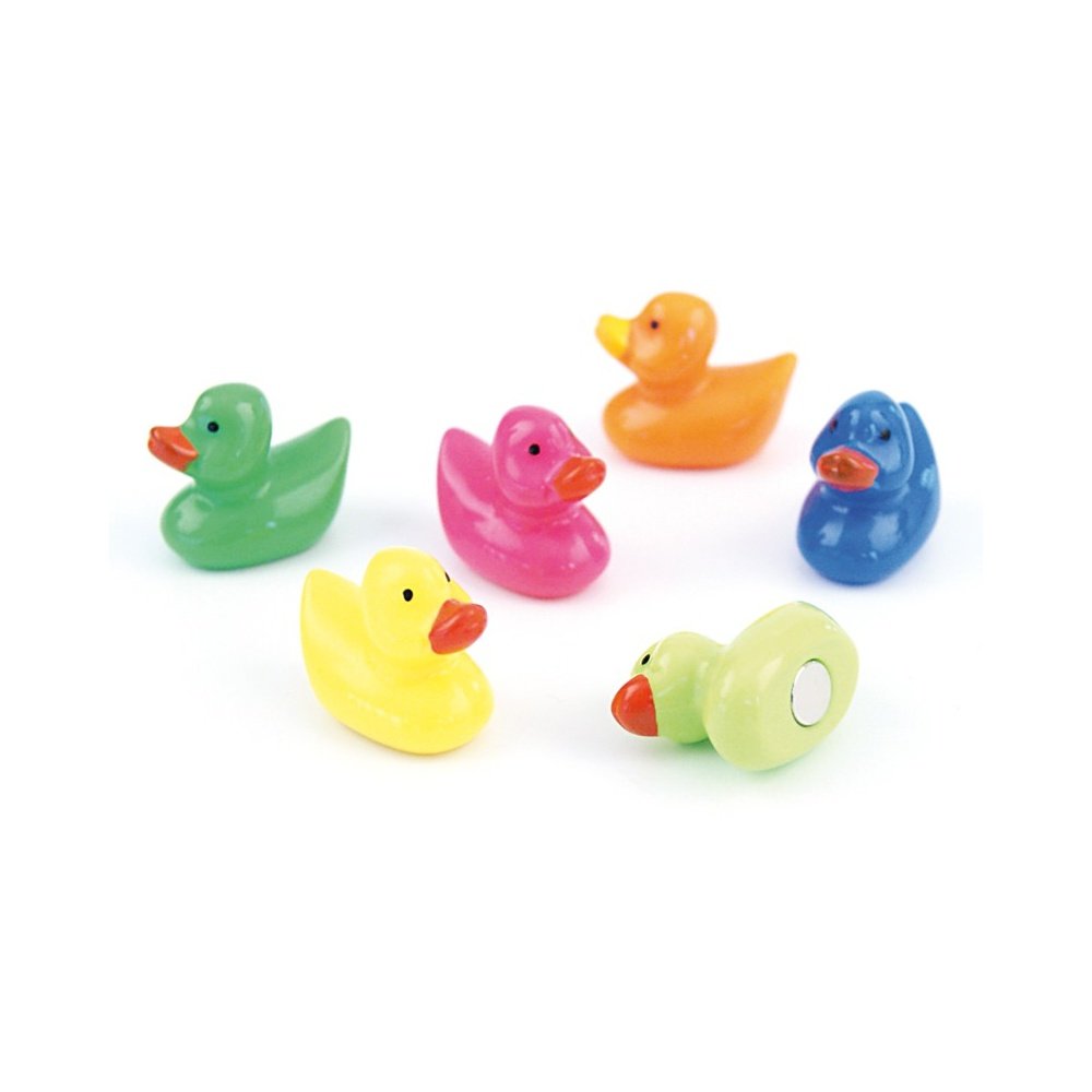 FIRST4MAGNETS Assorted Animal Style Office Magnets-Ducks (1 Set of 6)